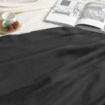 ПРОМО комплект - черни поларени одеяла 130х160 см.  